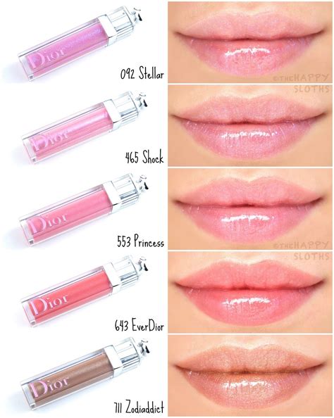 lipgloss dior|dior lip gloss color chart.